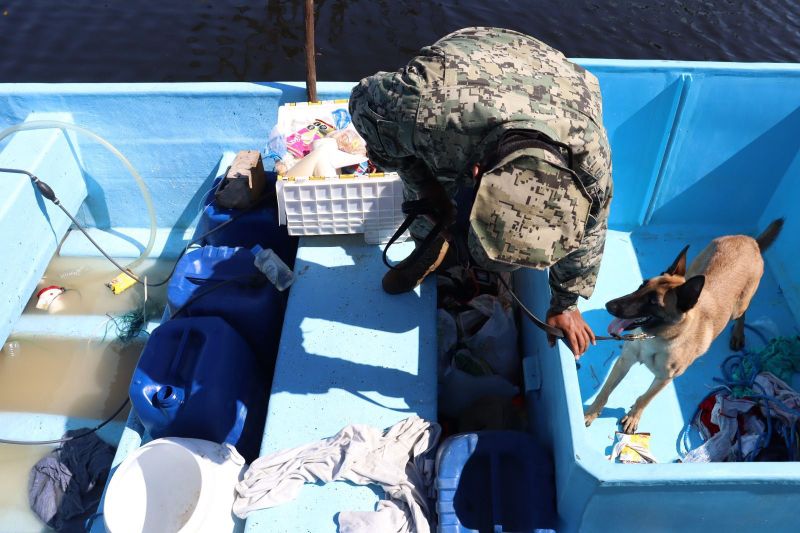 Marina asegura media tonelada de cocaína frente a costas de Chiapas - aseguramiento-de-embarcacion-con-cocaina-en-chiapas-1024x682