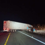 Fuerte accidente en la carretera Monterrey-Nuevo Laredo deja tres muertos