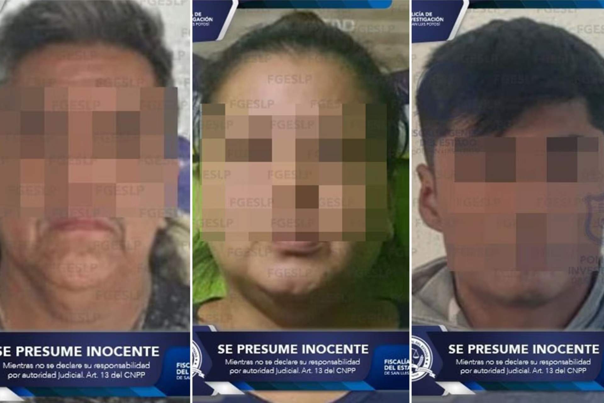 Detienen a tres por abuso sexual de una adolescente en San Luis Potosí